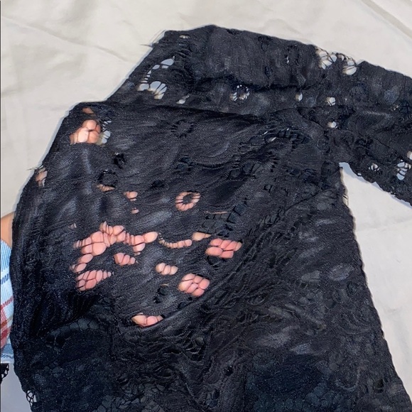 ⚫️ BLACK AMBIANCE MINI DRESS - Picture 5 of 5